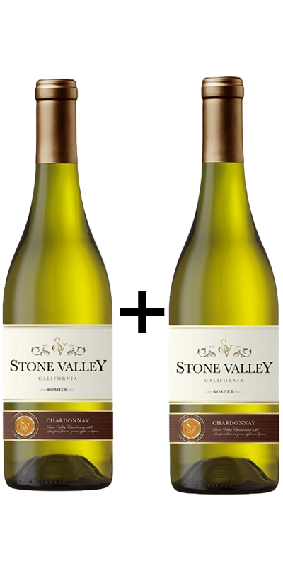 1+1 סטון וואלי  שרדונה כשר